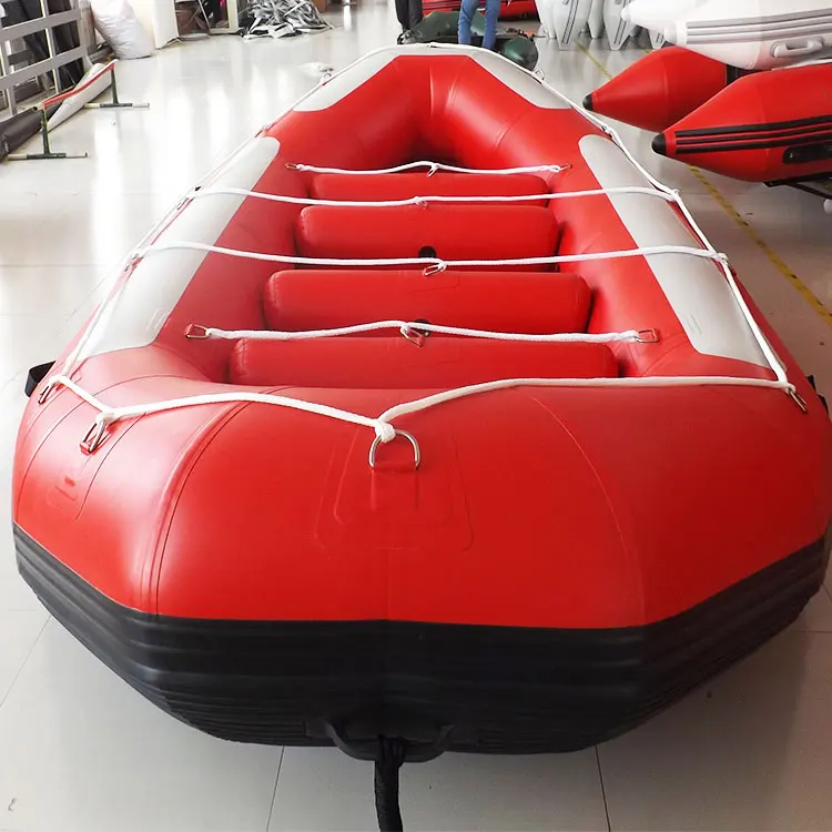 Commercial inflatable rubber boats of high quality and customized size, and rafts are used for fishing or drifting boats