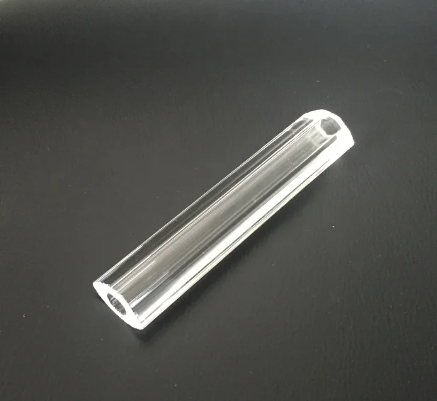 clear profiled hexagon glass tubing