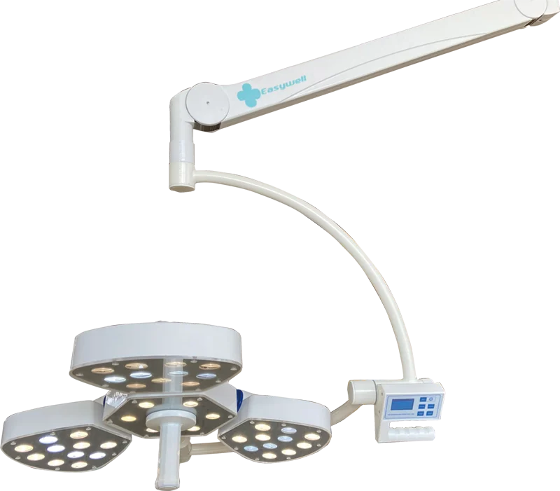 CE ISO Medical flower shadowless led operating light operation lamp double head ceiling Surgery