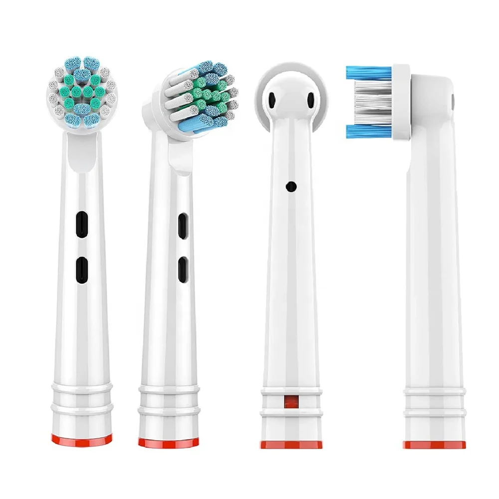 Professional Factory Oem 4pcs Toothbrush Heads Oral Brush Replacement Brushes In Stock