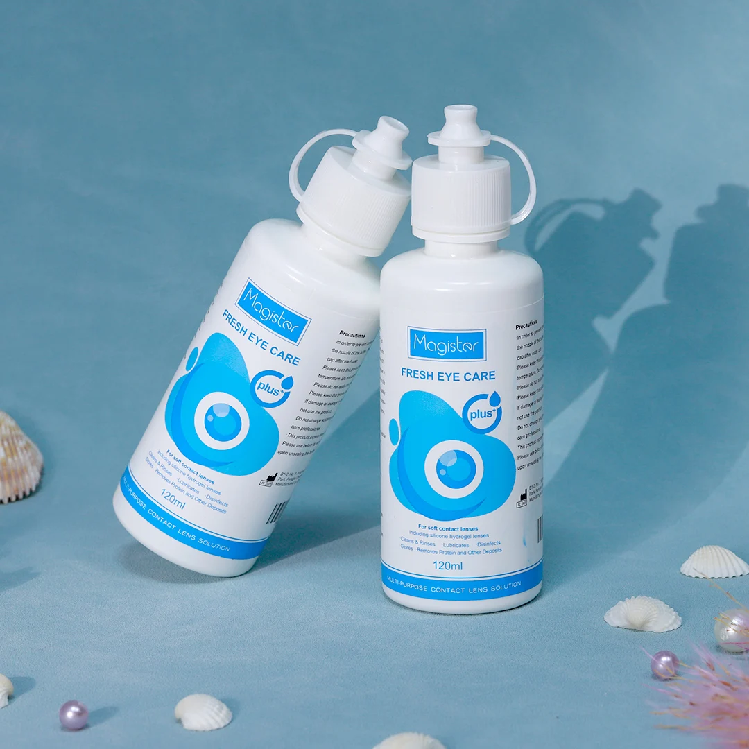 OEM colored contact lenses liquid solution color lenses cleaner eye contacts lenses care solution