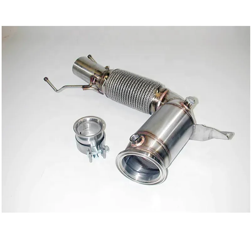 Stainless Steel Downpipe Exhaust For 2014-2021 Mini Cooper S F54 F55 F56 F57/F60