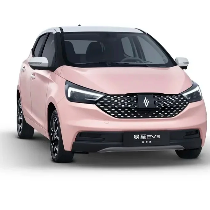 Elegant Mini Car JMEV Yizhi EV3 Four-seater Stylish Design Small Pure Electric