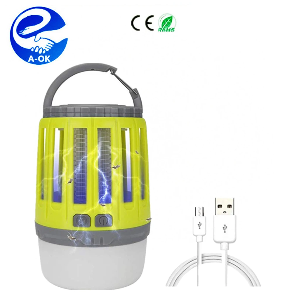  USB Powered UV LED фотокатализатор Электрический ошибка Zapper москитная убийца Борьба с вредителями Светодиодная лампа