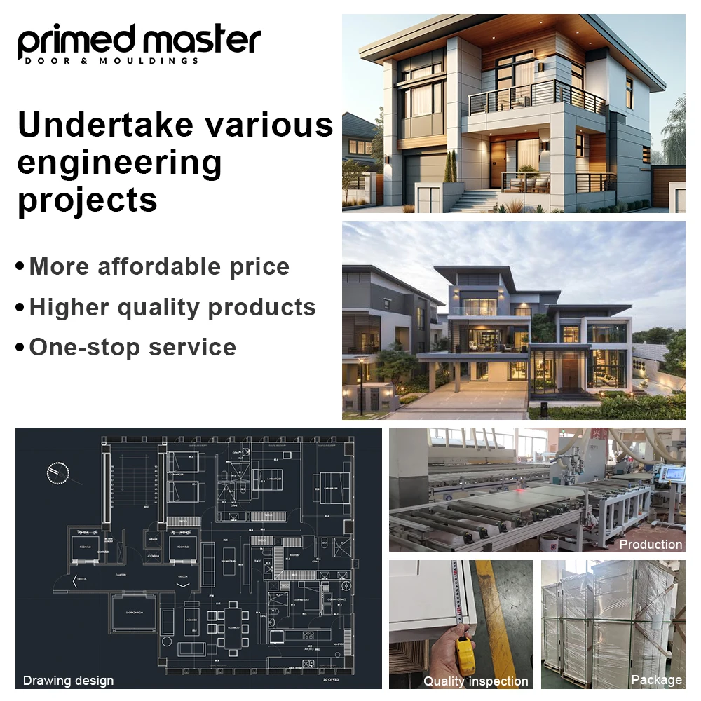 Hollow Core Doors Single Composite mdf hdf designs wood pvc hollow core interior doors