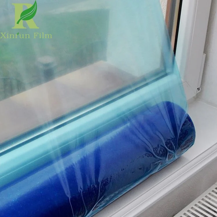 Temporary Anti Scratch PE Surface Protect Glass Adhesive Film