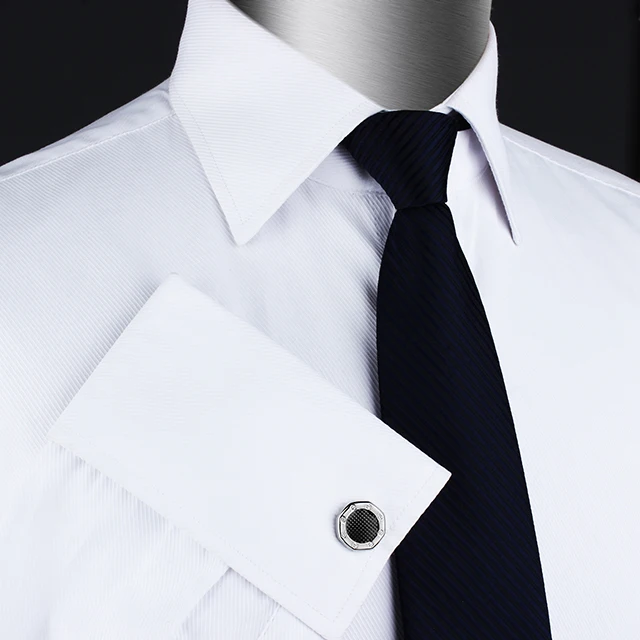 New Arrival Gold Silver Cufflinks Round Shape 20mm Custom Enamel Color Metal Cuff Buttons for Mens