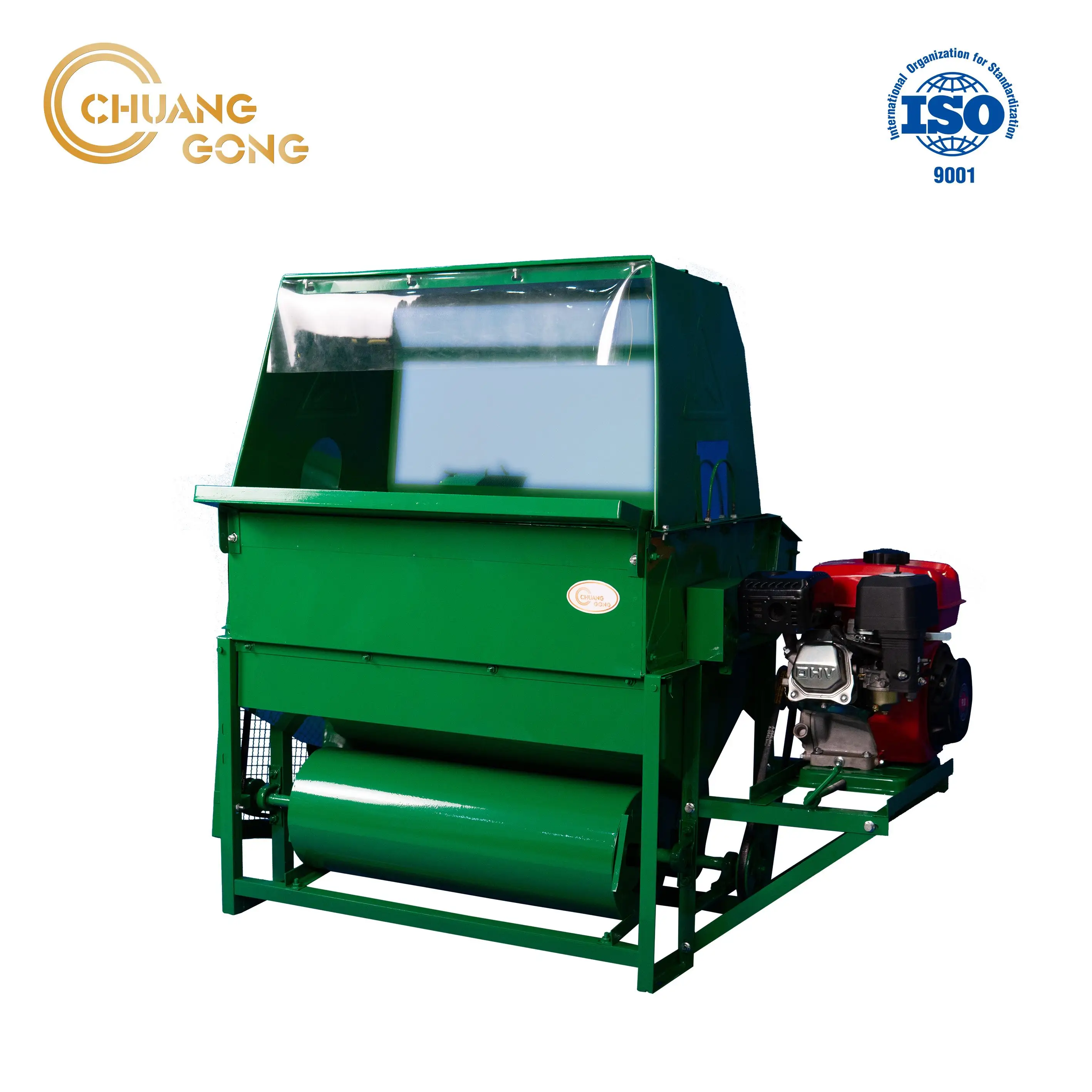 High Production Rice Harvest Machine Auto Paddy Thresher Price