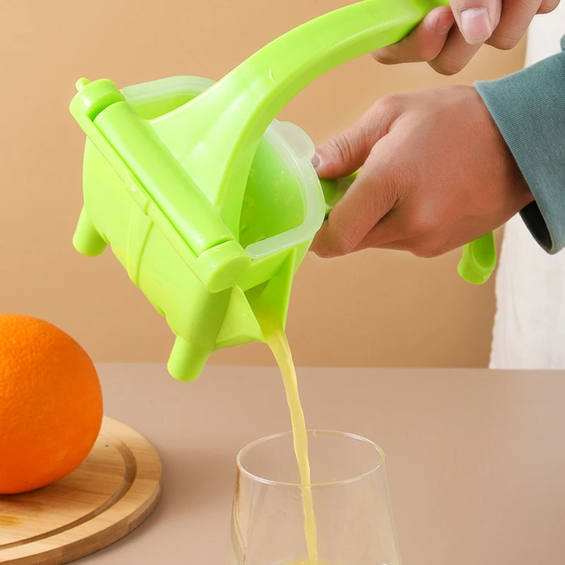 simple manual orange juicer plastic kitchen supplies gadget juicer manual hand squeezer