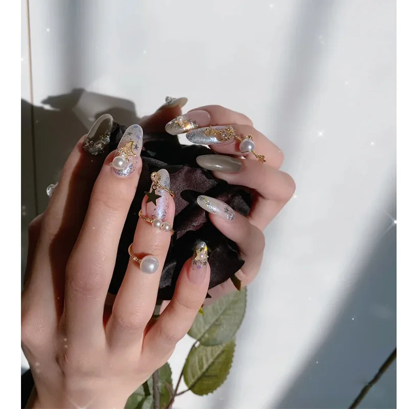Nail art crystal diamond jewelry parts 3D design nail diy art decoration nail accessories