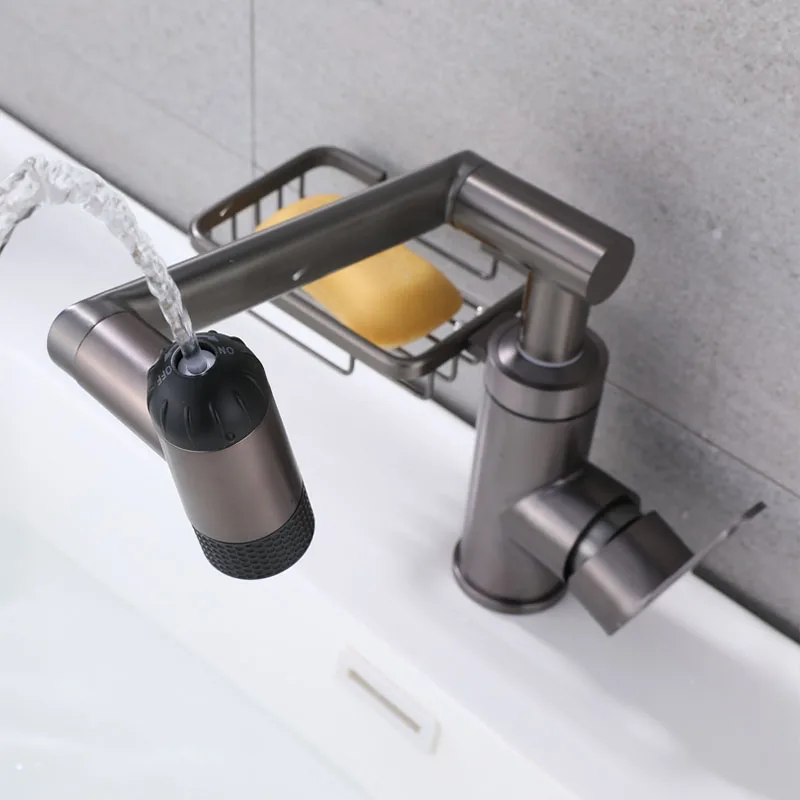 Yipin Modern stainless steel sink faucet kitchen tap sprayer faucet kitchen single hole multifunction kitchen sink faucet