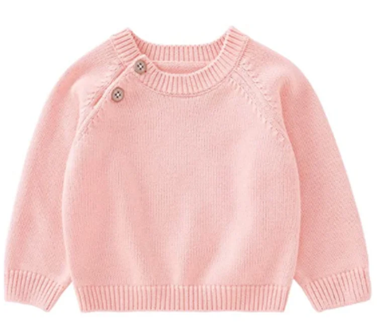 Newborn Baby Boys Girls Toddler Sweaters knitted Long Sleeve Top 0-4 Years Soft Cashmere Pullover