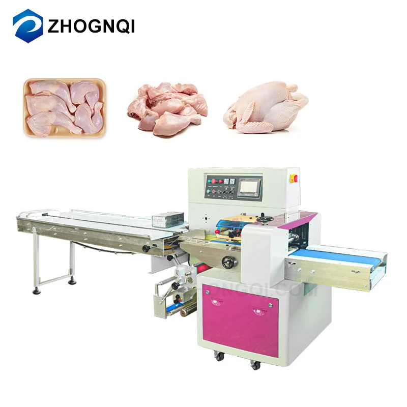 Automatic Vacuum Packaging Sachet Filling Fresh Shrimp Fish Seafood Chicken Feet Paw Meat Frozen Food Packaging Machine for 1kg