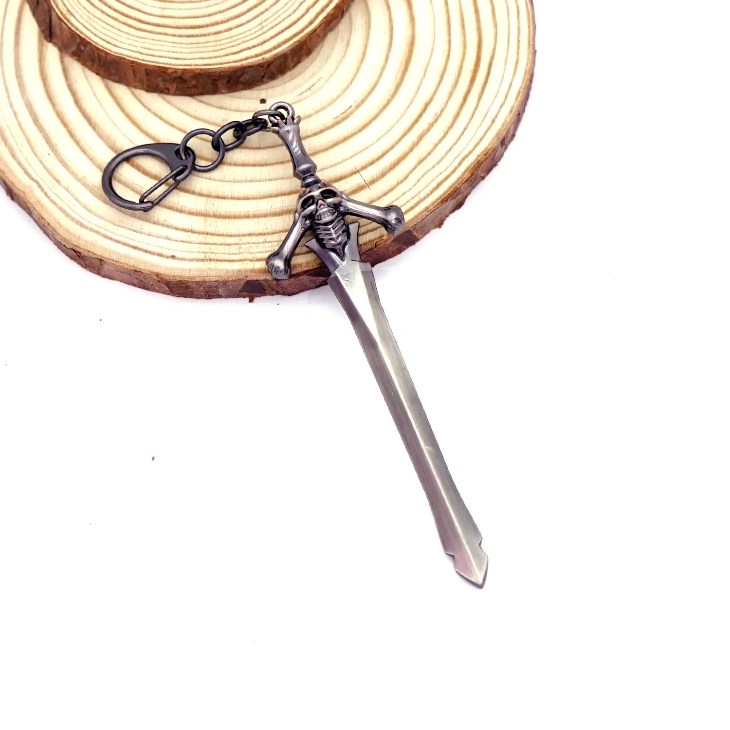 Game Pendant Keychain Rebellion Weapon Sword Devil May Cry 5 Metal Keychain