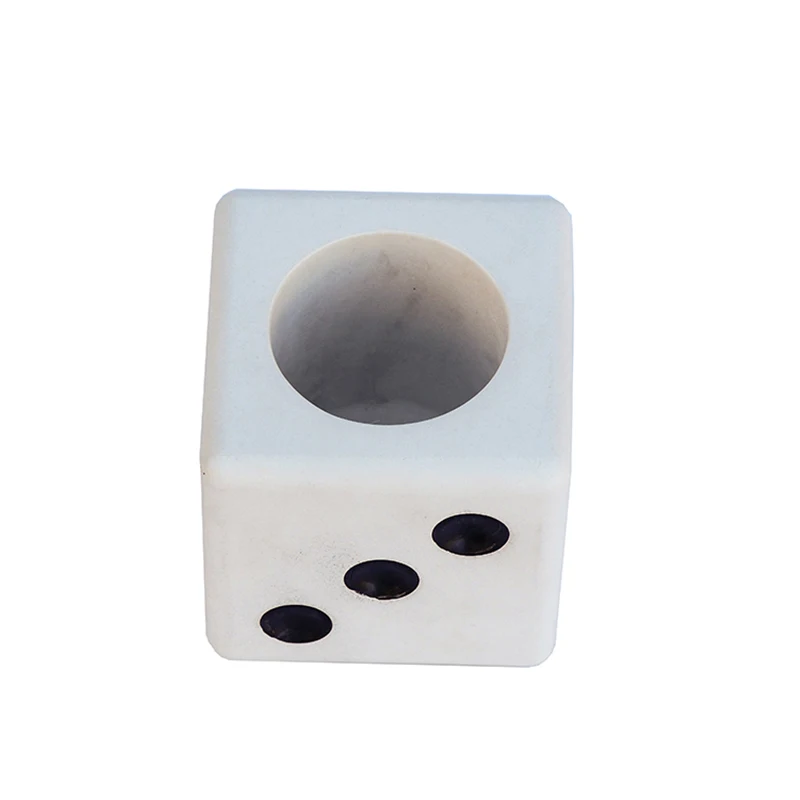 Dice design Alcohol Fire Bowl Portable Mini Fire Pit Tabletop Fireplace