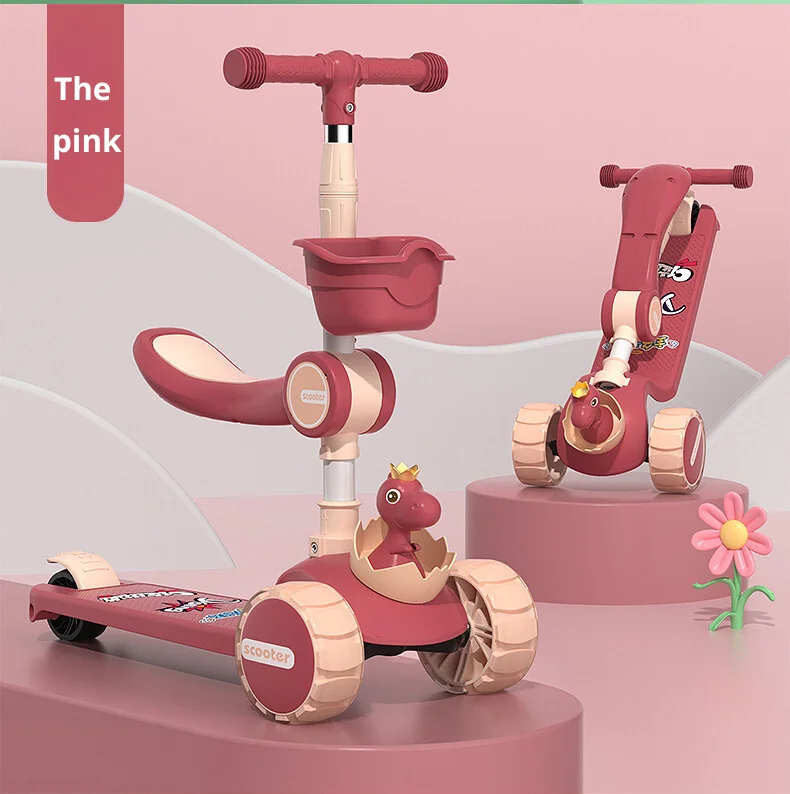 RHS-SCT80  Hot Selling Morocco Speed 10MPH Kickbike Electric Kick Scooter Foot Pedal Kick Scooter