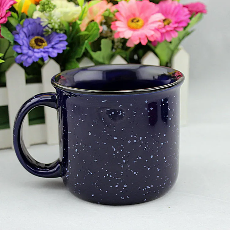 2022 Speckled Cute Mug Hand Painted Ceramics Coffee Mug