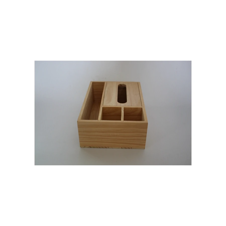 Sell well new type popular product custom tissue box set wooden pumping box