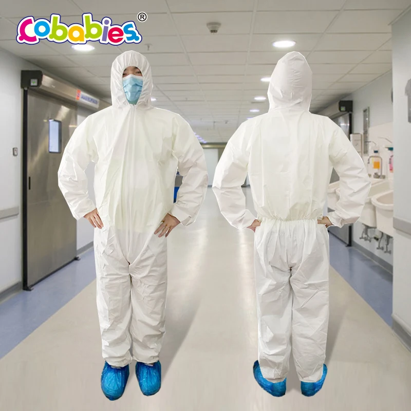 Chinese Manufacturers Medical Protective Clothing, Wholesale PVC Antivirus Chemical Protective Suit Clothing/