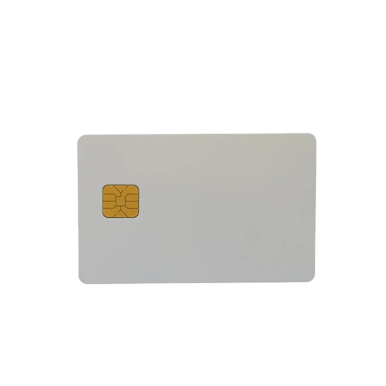 Custom Contact Chip FM4428 Card with 16 digits NBS numbers/ PVC Chip Card