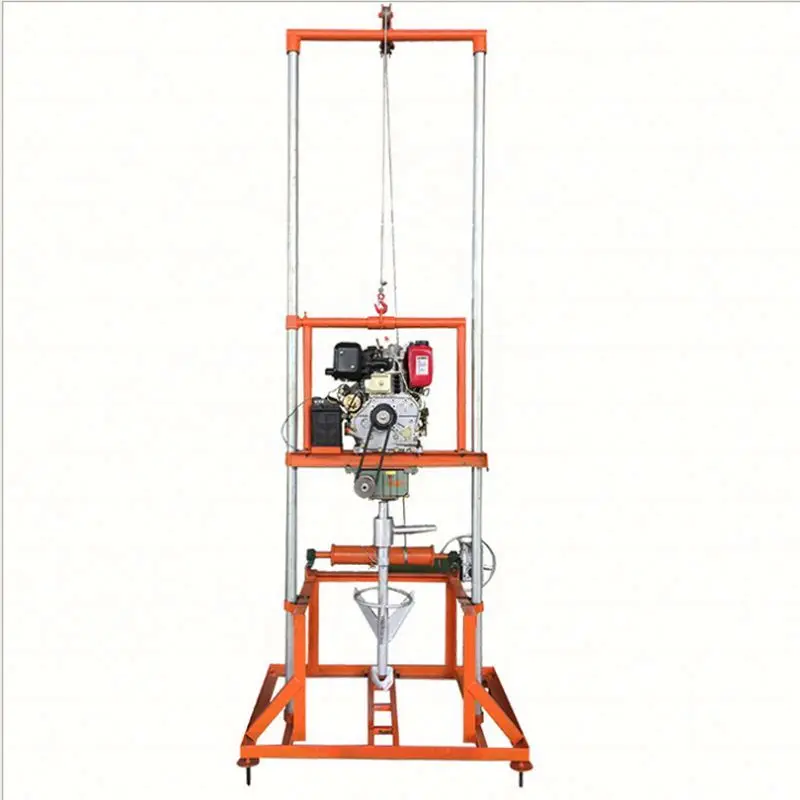 Water Drill Diesel Small Portable Mini Bore Well Drilling Machine Price