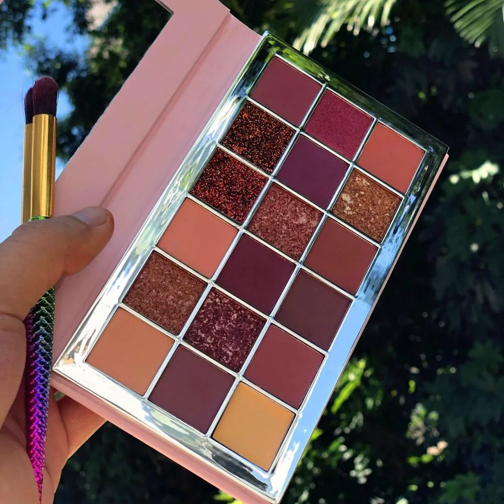 
 Горячая Распродажа, матовые яркие блестящие тени для век 18 цветов, палитра, самые крупные тени для век, тени для век с авокадо по низкой цене  