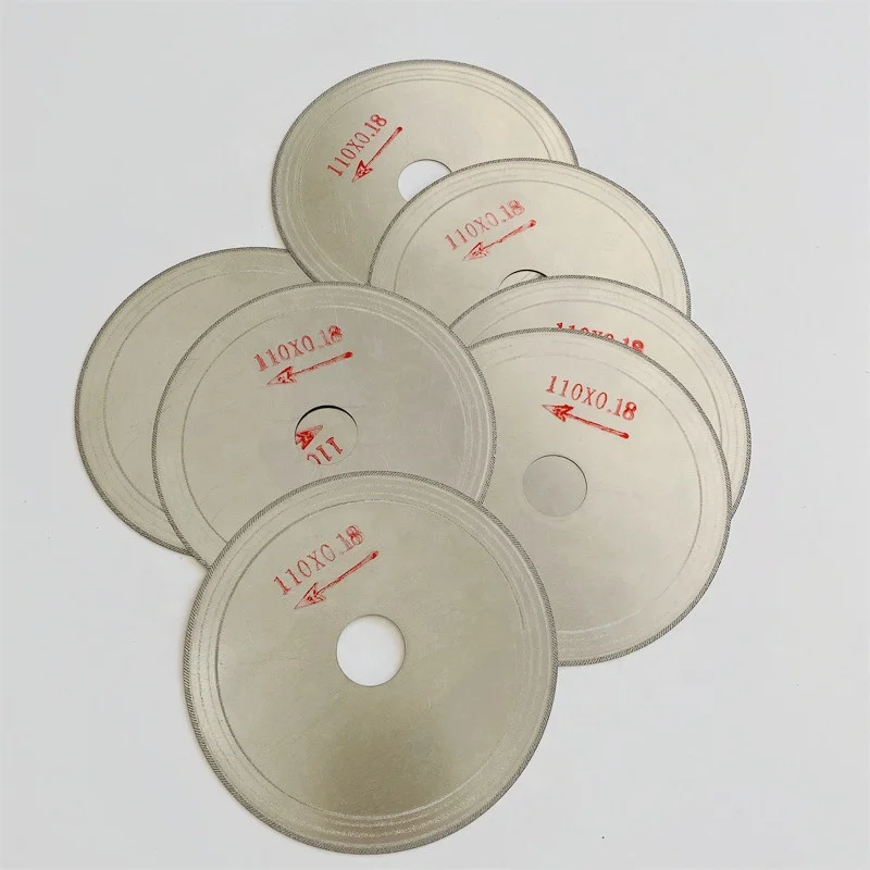 agate cutting saw blade diamond tools gems cutter super thin long life factory offer