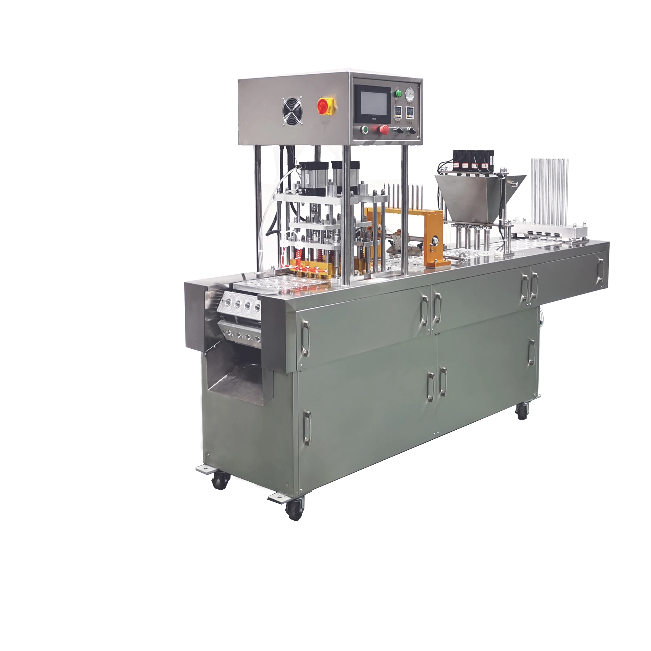 semi auto filling machine for coffee capsules