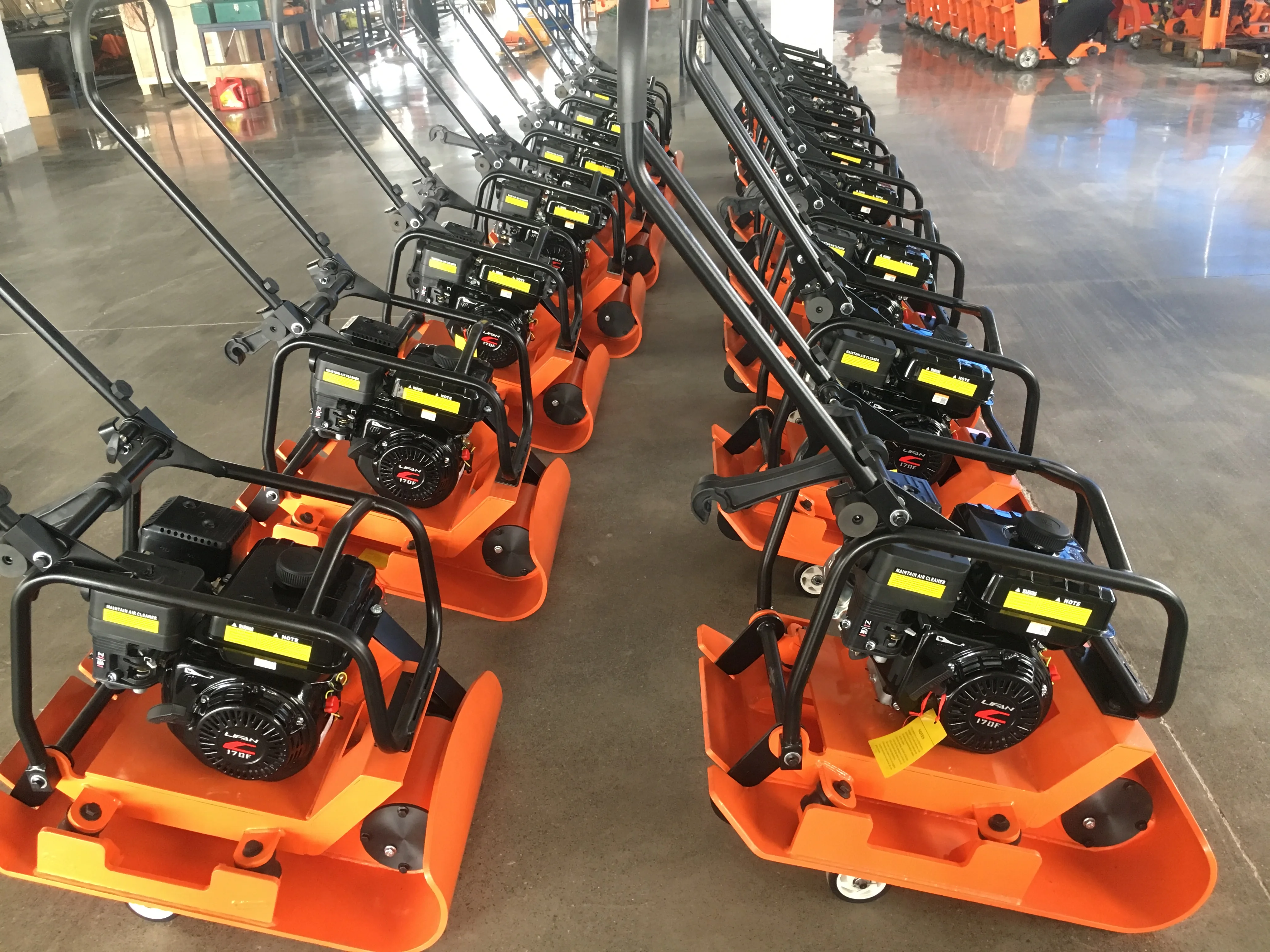 90kg used stable plate compactor with removable water tank