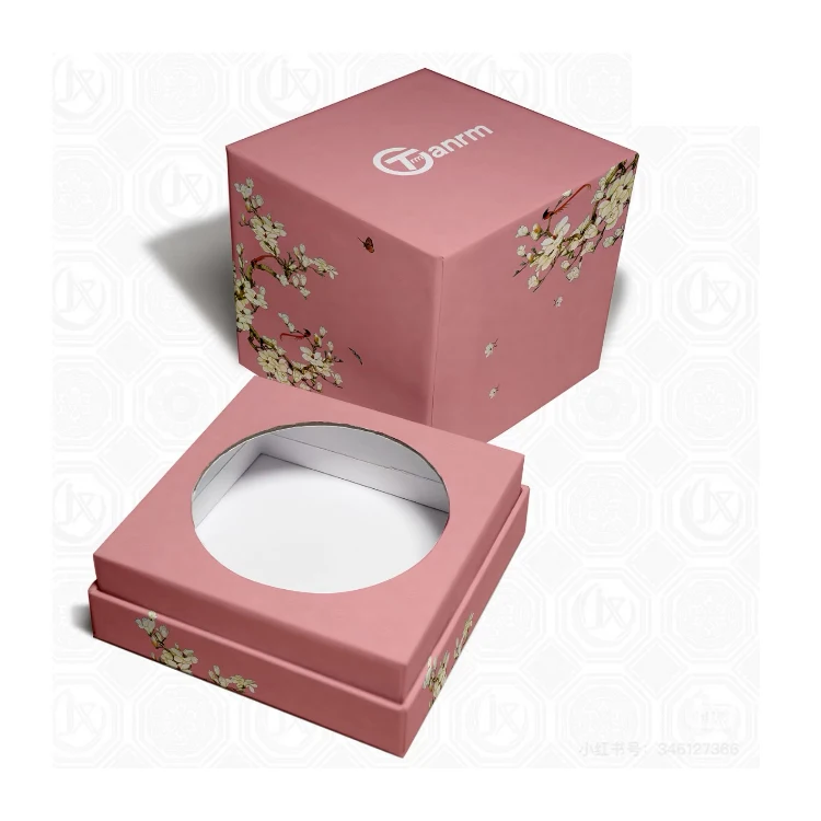 custom  special shape design eco friendly paper  candle packaging boxes luxury gift box for candles