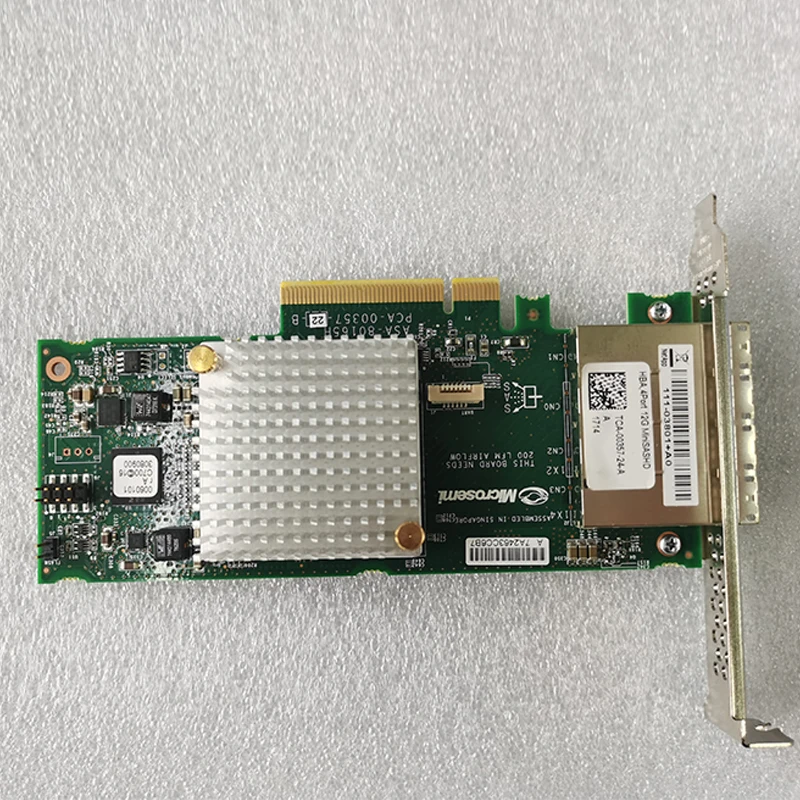 12GB 4 port Mini SAS HD HBA card board X2071A 111-03801 for NETAPP