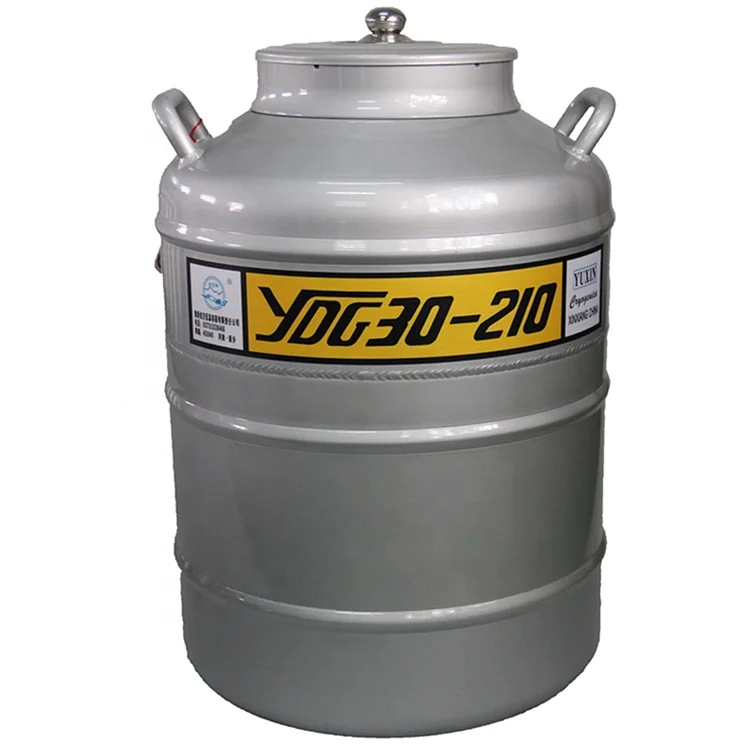 Sheep insemination artificial equipment 30L Double layers liquid nitrogen tank dewar