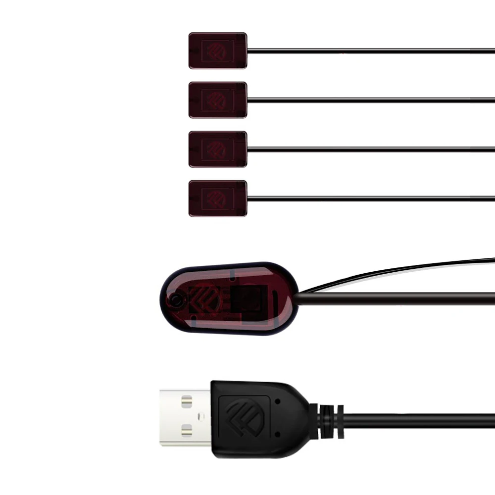 U104 Hidden Infrared System That Can Control Four Devices Infrared Repeater Remote Control Kit