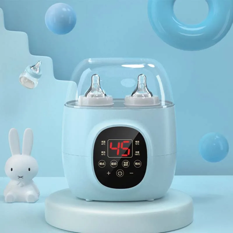 Exquisitely designed 5-in-1 double capacity baby food maker heater bpa free 24hrs constant fast milk bottle warmer