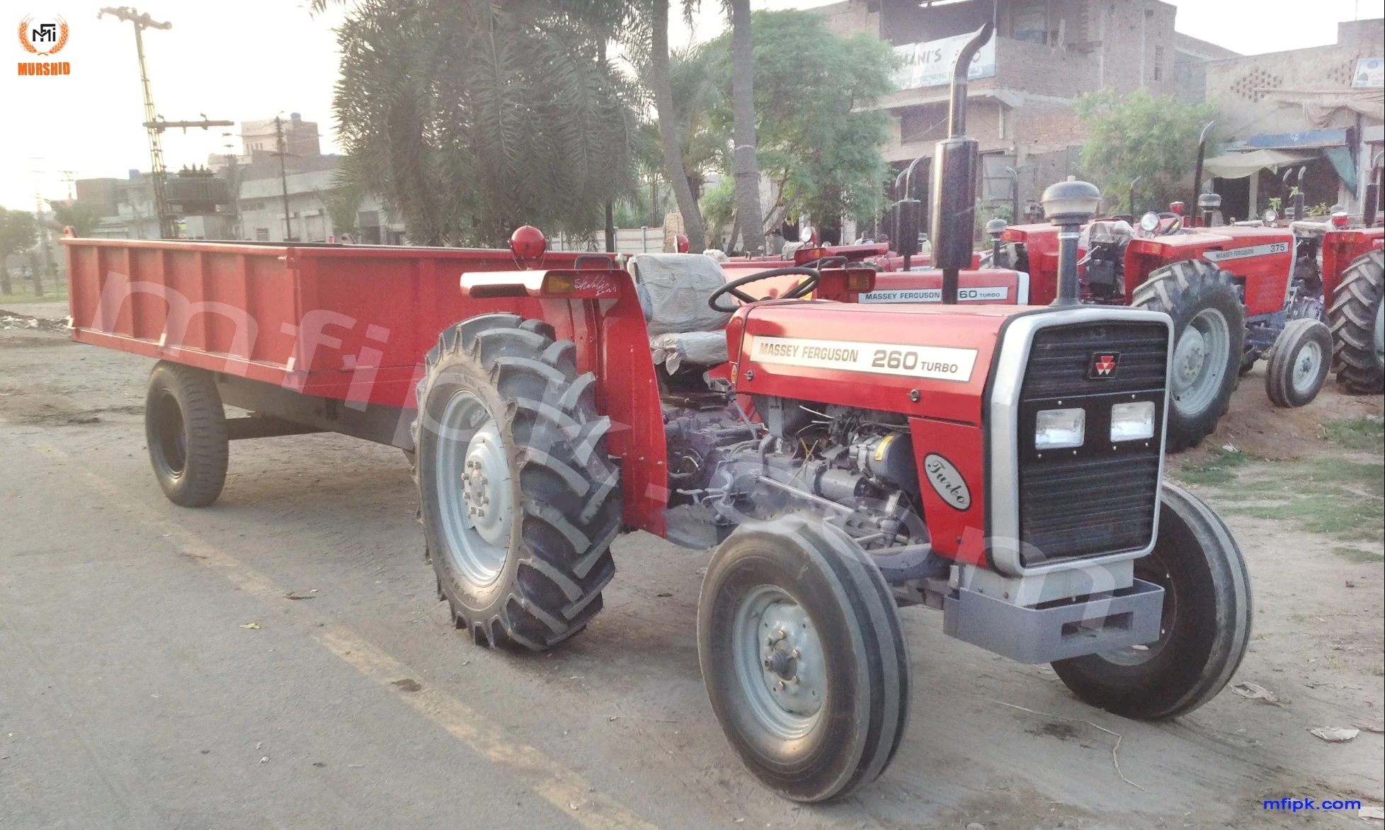 Hot Sale Hydraulic Tipping 5 Ton to 10 ton Trailer for Wheel Tractor