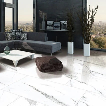 
Big size 1600x3200 polished marble tiles white calacatta porcelain floor tiles 