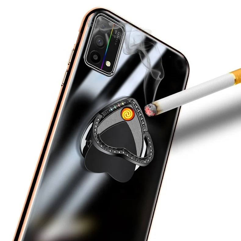 2021 Amazon бестселлеры Usb электронные зажигалки с индивидуальным логотипом зажигалка многофункциональный автомобильный держатель для мобильного телефона Подставка