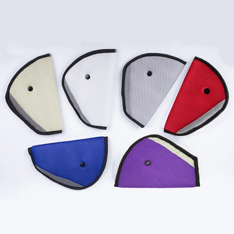 Оптовая продажа, высококачественный автомобильный ремень безопасности, защита для детей, универсальный треугольный фиксатор, регулирующий ремень безопасности для детей