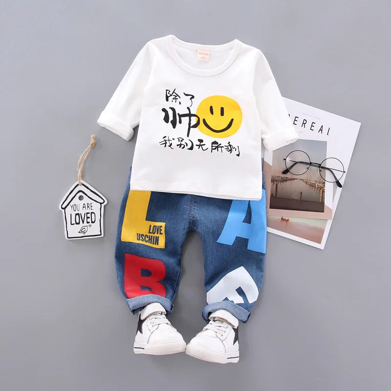 Children clothing Hot sale autumn cotton character patterns baby clothing romper for boys