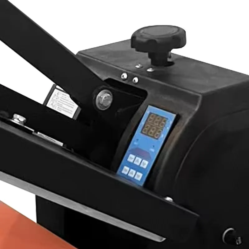 38*38 Transfer Printing Easy to Operate Temperature Adjustable Flatbed Heat Press Machine for Custom T shirt Bags Logo