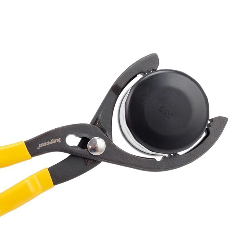 portable car Oil filter strap wrench strap oil filter wrench swivel handle car oil filter wrench