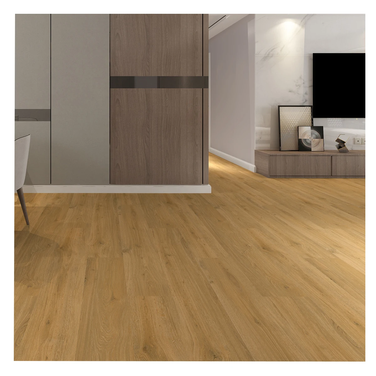 Embossed Texture PVC vinylux Plastic Vinyl Tiles SPC Flooring