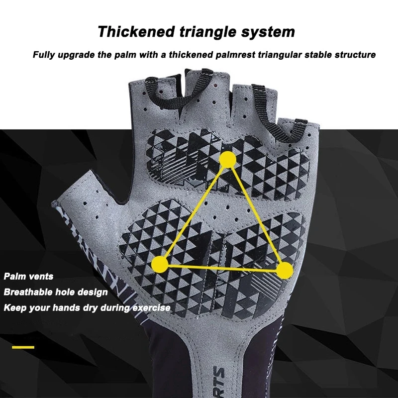 5 видов цветов велосипедные перчатки впитывает пот абсорбент Половина Finger перчатки мужские летние спортивные Солнцезащитная шляпа дышащие велосипедные перчатки для мужчин