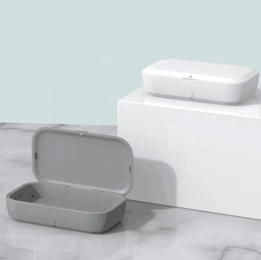 
2020 Newest multifunction cell phone wireless charger box 10W with Anti virus Disinfection Box 