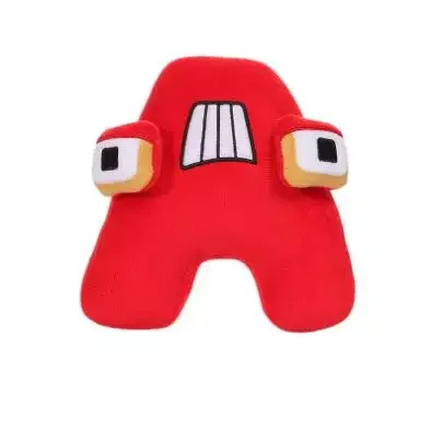Aa Trend Valentines Day Gift 2023 Stuffed Animals Toys Wholesale Plush Alphabet Lore Letter Kids Toys Plush Stuffed Letters Toy