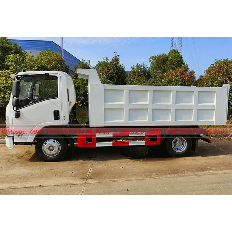 ISUZU KV100 Dump Truck 5Tons 6Tons Tipper Car Best Price for Sales