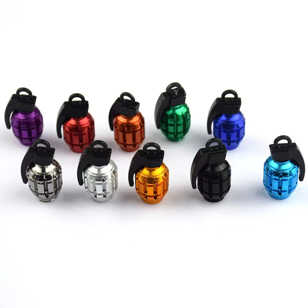 Best selling Automobile motorcycle valve cap color aluminum alloy dust cover