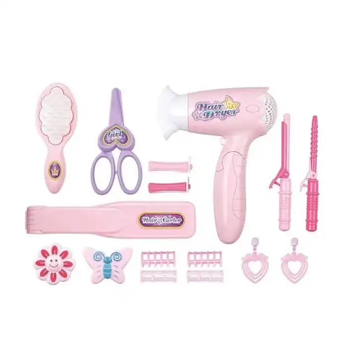 15pcs pretend cosmetics toys popular plastic girls toys beauty set