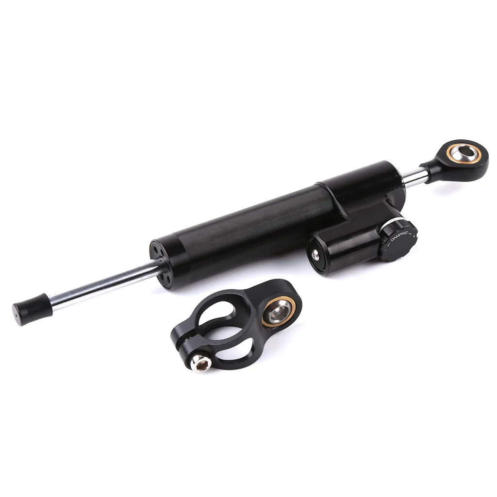 Motorcycle handlebar accessories titanium ruler universal shock absorber direction damper steering stabilizer damper