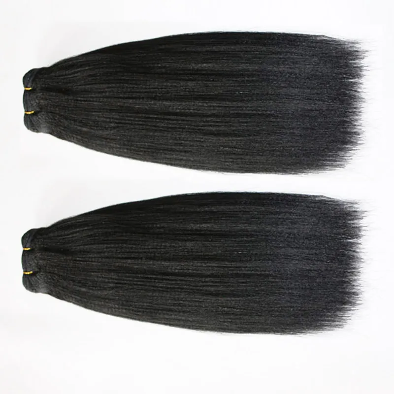 
Ruijia beauty 100g/piece can be dyed and bleached virgin remy malaysian italian yaki hair for black women 